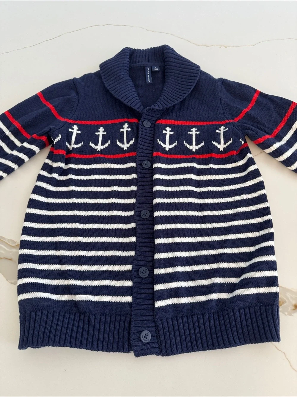 Janie and Jack Nautical Days Cardigan